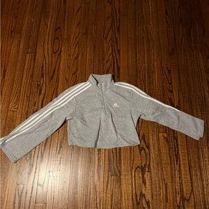 Adidas Heather Gray Sweatshirt